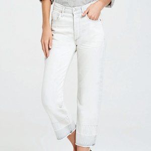 CITIZENS OF HUMANITY Cora Crop Jeans Undone Hem